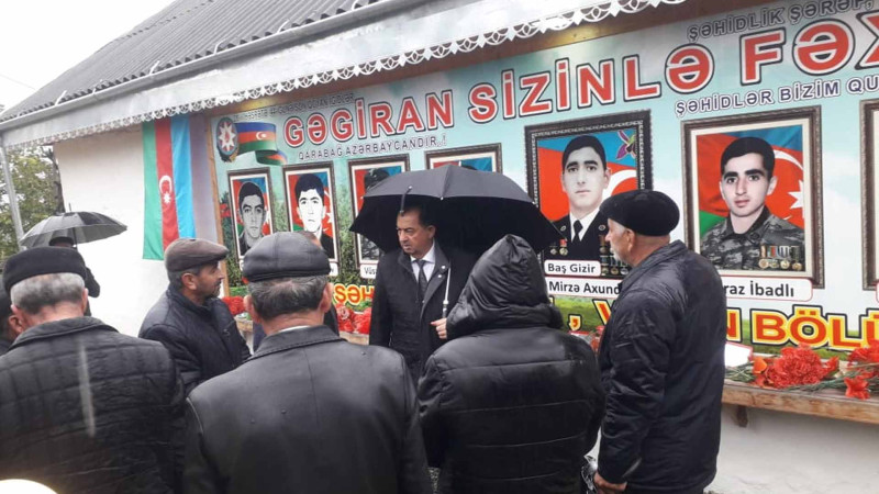 Lənkəran: icra başçısı şəhid Baloğlan Əhədlinin anım mərasimində iştirak edib