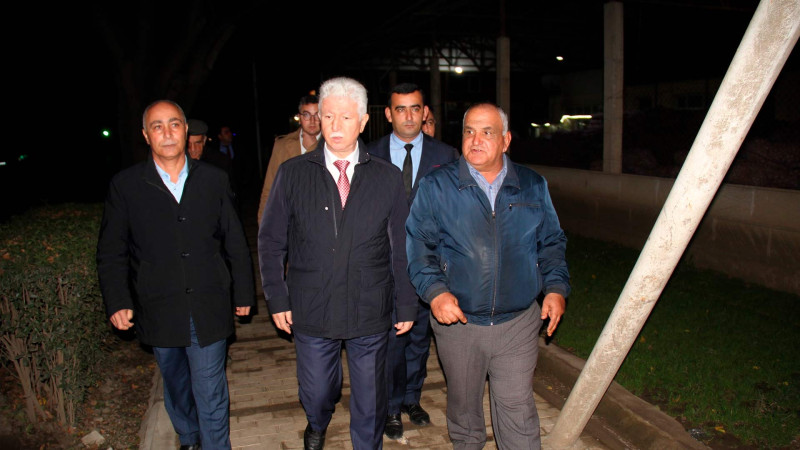 Rafiq Cəlilov yenidənqurma işləri görülən əraziyə baş çəkib