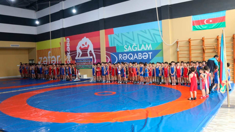 Lənkəranda yunan-Roma güləşi üzrə rayon turniri keçirilib