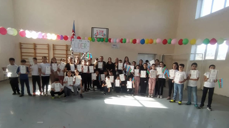 Lənkəranda məktəblilər arasında kütləvi idman tədbirləri keçirilib