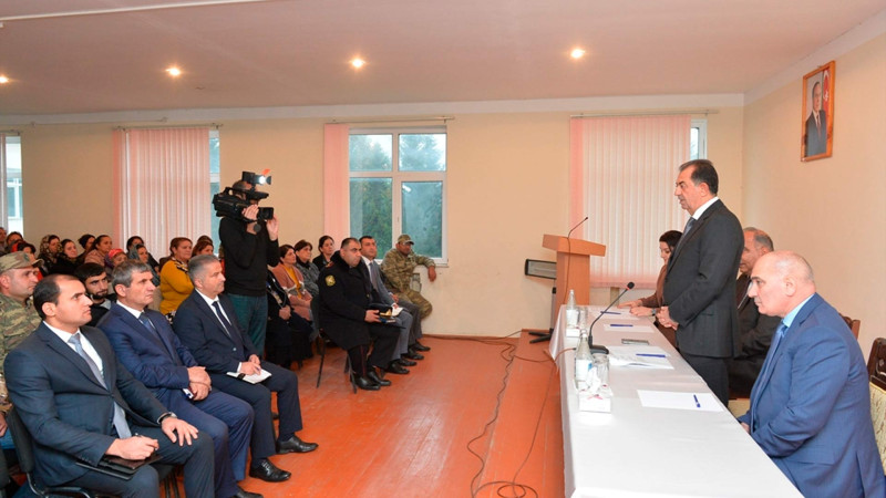 Lənkəran şəhər icra başçısı Havzava kənd sakinləri ilə görüşüb