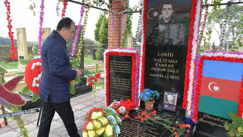 Lənkəran: şəhidlərimiz Kamran Vəlizadə və Murad Hüseynzadənin anım mərasimləri keçirilib