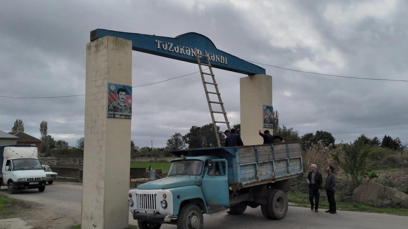 Masallı: Təzəkənd kəndində təmir işləri aparılır