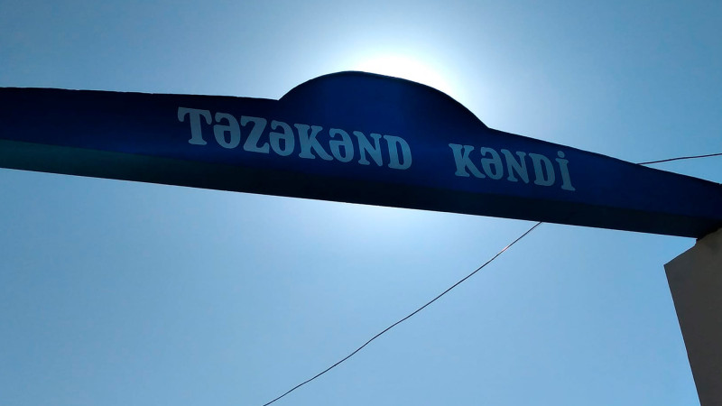 Lənkəran: Təzəkənd kəndində abadlıq işləri yekunlaşıb