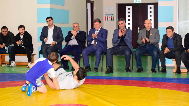 Masallıda Azərbaycan və Rusiya çempionu Elgiz Məmmədovla görüş keçirilib