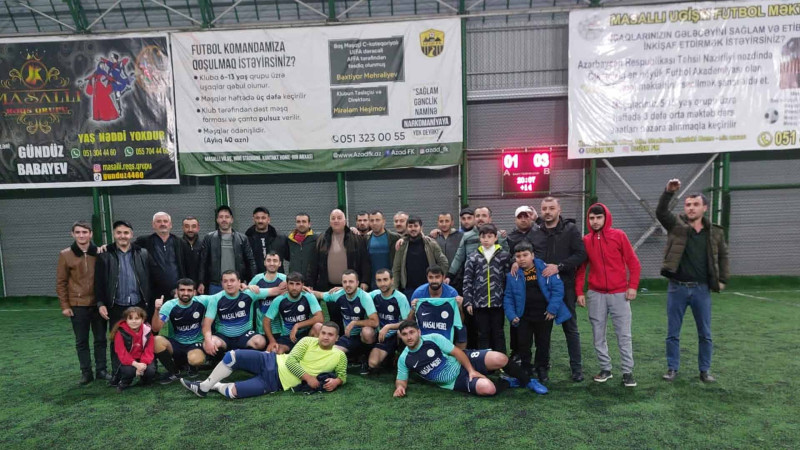 Masallıda aylardı davam edən turnirin yarımfinal oyunları keçirilib