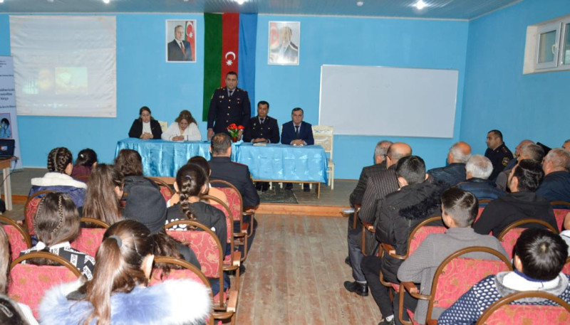 Masallıda “Sağlam gələcək naminə narkomaniyaya yox deyək!” adlı görüş keçirilib