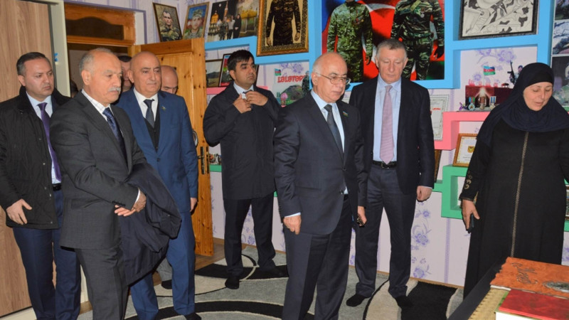 Masallı: şəhid qardaşların ailəsi ziyarət olunub