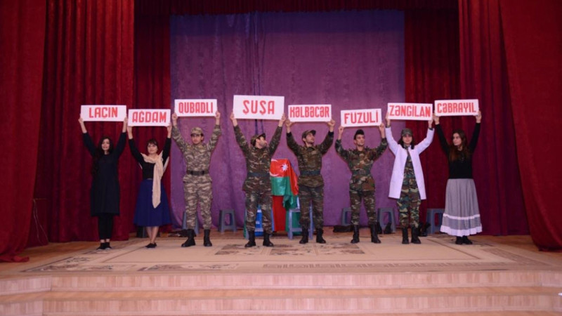 Lerikdə Lənkəran Dövlət Dram Teatrının tamaşası nümayiş etdirilib