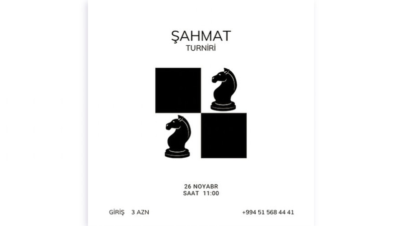 Lənkəranda yaşayan şahmatsevərlərə müjdə