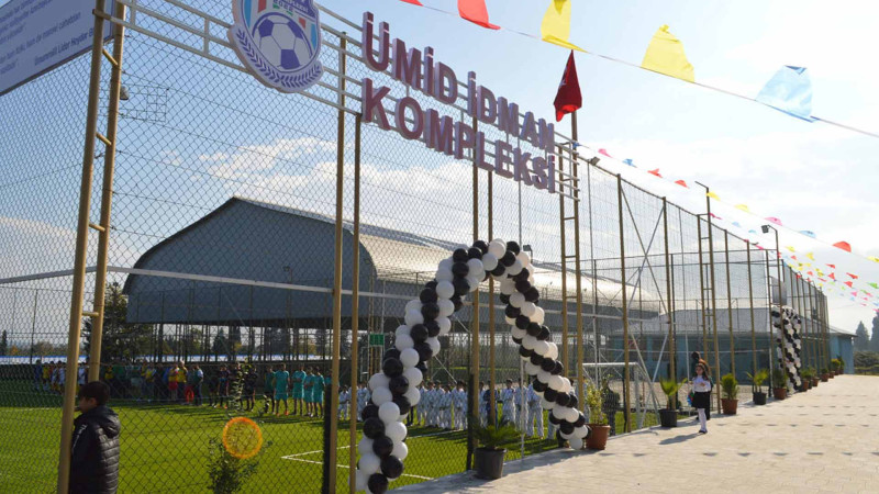 Astarada sahibkarın təşəbbüsü ilə idman meydançası inşa olunub
