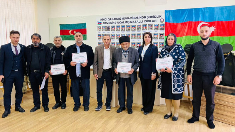 Masallıda “Vətənin ölməz oğulları” layihəsi çərçivəsində tədbir keçirilib