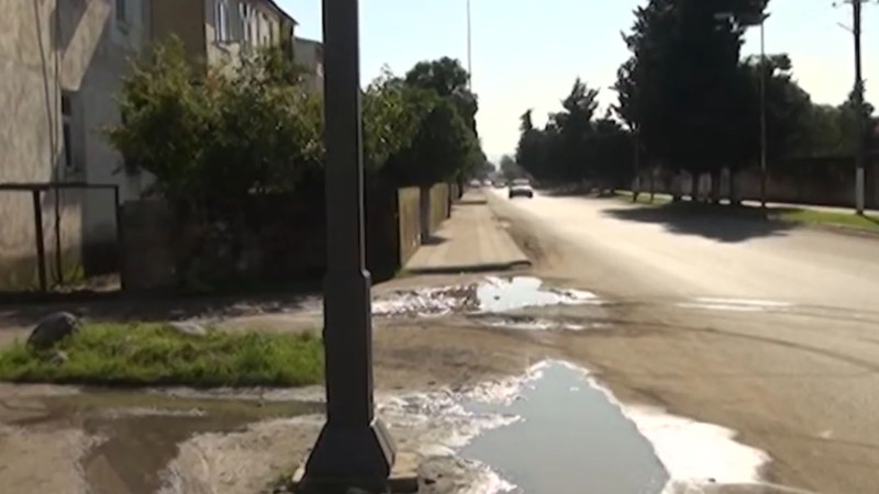 Lənkəran və Astara sakinlərinin kanalizasiya problemi