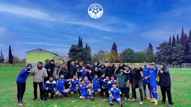 Region Liqasının debütantı “Lerik” PFK qrupda birinci yerə qalxıb