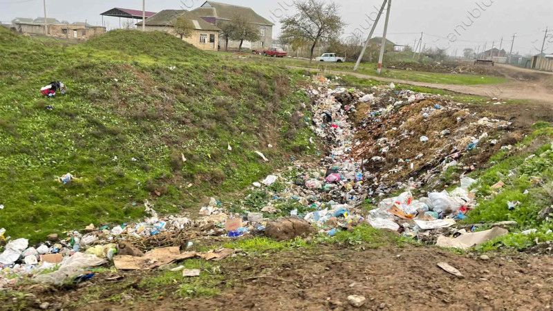 Cəlilabadda zibil qutularının olmamasının fəsadları