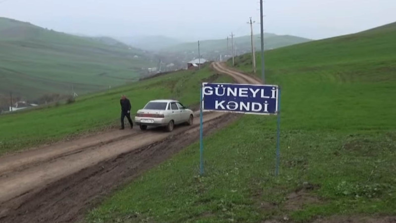 Güneyli sakinlərinin yol problemi
