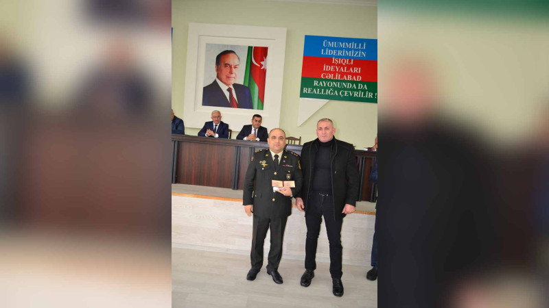 Cəlilabadda şəhid ailələrinə orden və medallar verilib