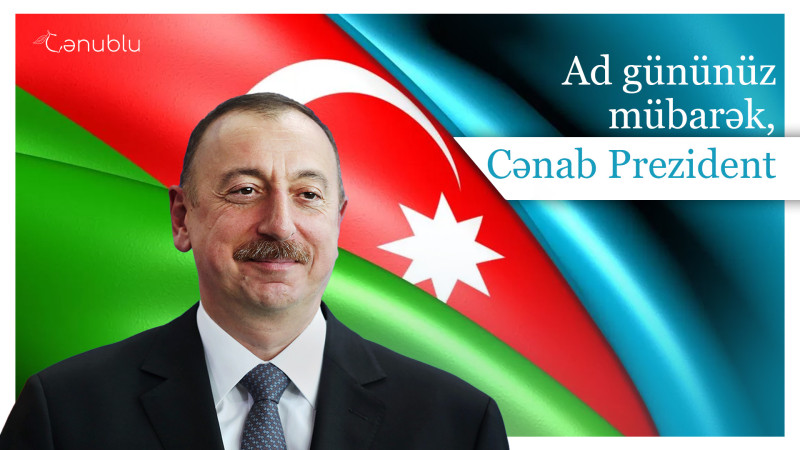 Bu gün Ali Baş Komandan İlham Əliyevin doğum günüdür