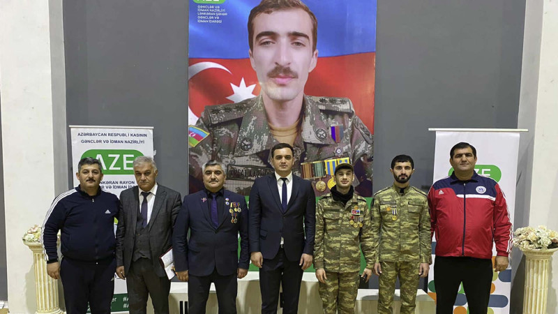 Lənkəranda şəhid Vüsal Kazımovun xatirəsinə həsr olunmuş boks turniri keçirilib