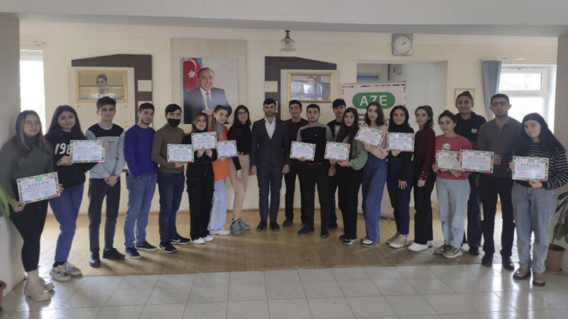 Cəlilabadda gənclər arasında intellektual yarış keçirilib