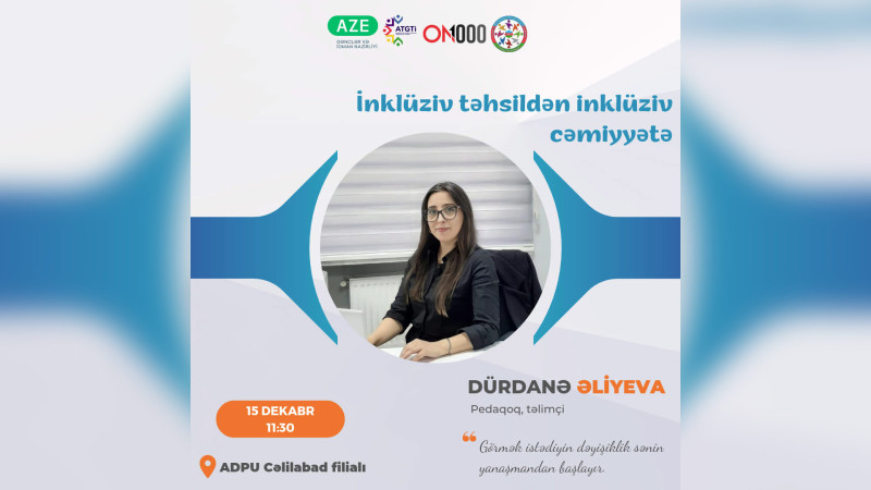 Cəlilabadda gənclər üçün təlim keçiriləcək