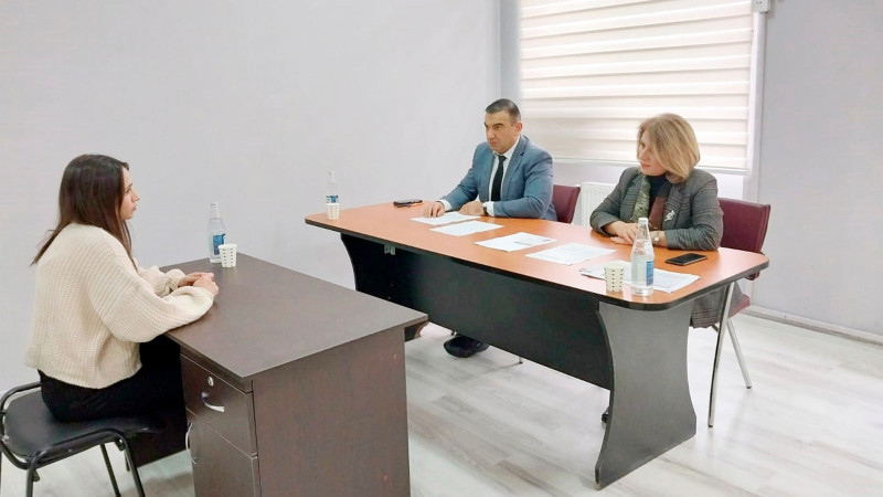 Regional Təhsil İdarəsində müsahibələr keçirilir