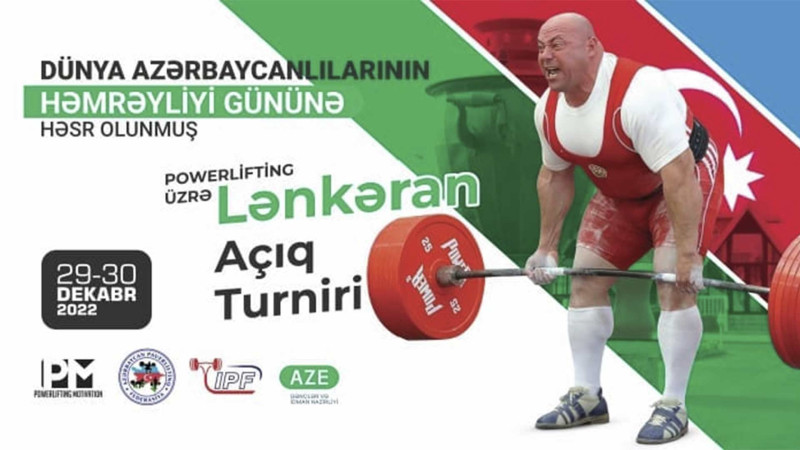 Lənkəranda güc idman növləri üzrə rayon turniri keçiriləcək