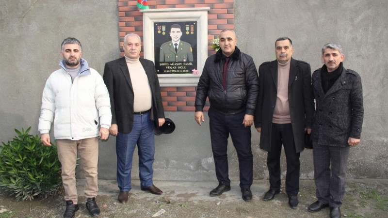 Cəlilabadda şəhid ailəsi və qazi ziyarət olunub