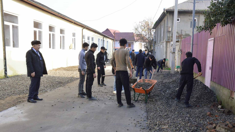 Masallıda kollec direktorundan təqdirəlayiq addım