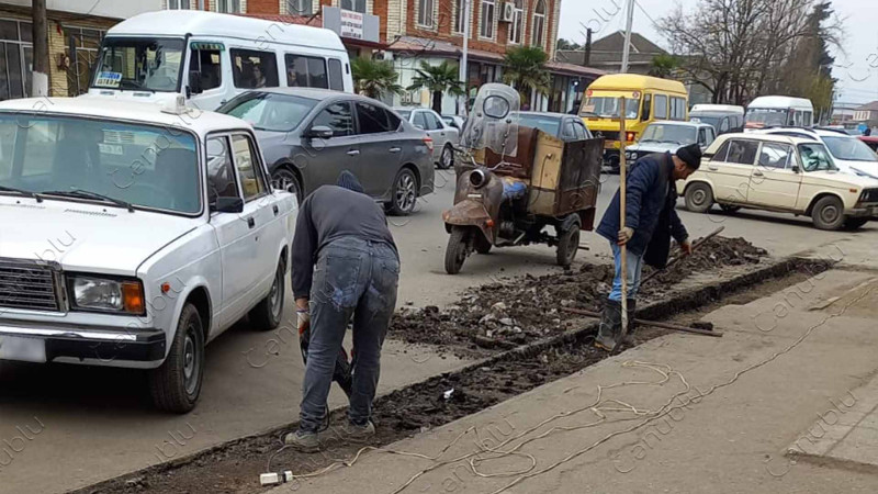 Ələt-Astara magistral yolunun bir hissəsi təmir olunur