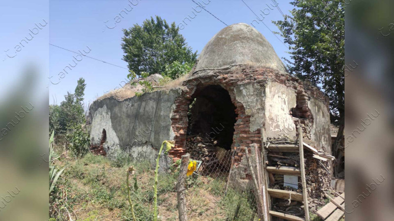 XIX əsrə aid yararsız vəziyyətdə olan Qarğalıq kənd hamamı