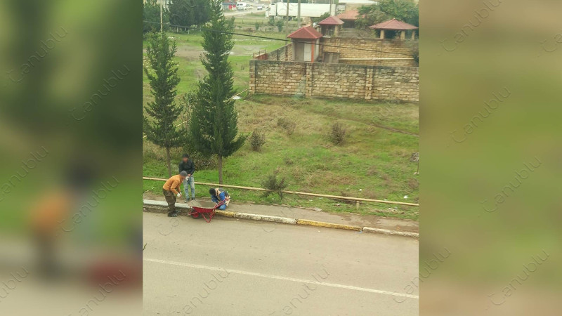 Lənkəranda təmir-bərpa işləri aparılır