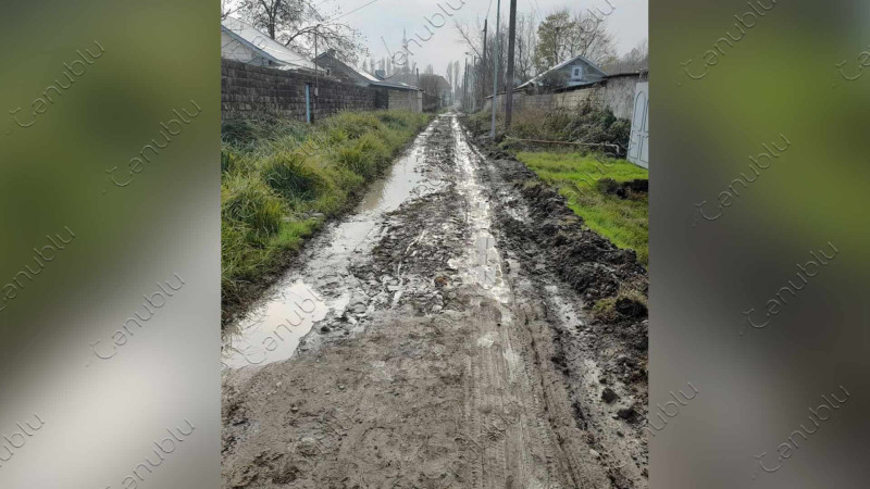 Lənkəran: 7 saylı tam orta məktəbə gedən yol acınacaqlı vəziyyətdədi