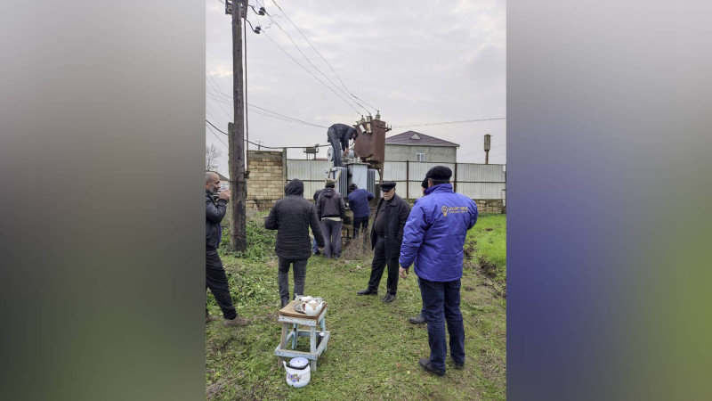 Masallı: Köhnə Alvadı kəndinə yeni transformator quraşdırılıb