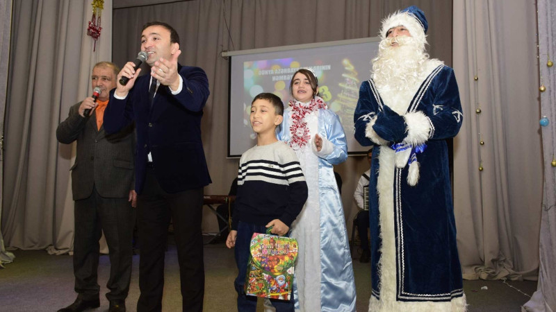 Masallıda balacalar üçün Yeni il şənliyi keçirilib