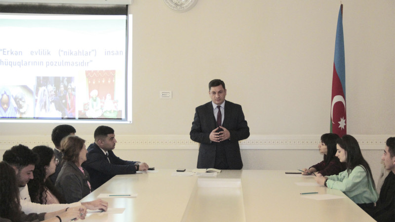 Ombudsmanın Cənub Regional Mərkəzi maarifləndirici tədbir keçirib