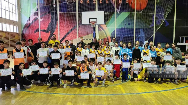 Cəlilabadda yeniyetmələr arasında basketbol turniri baş tutub