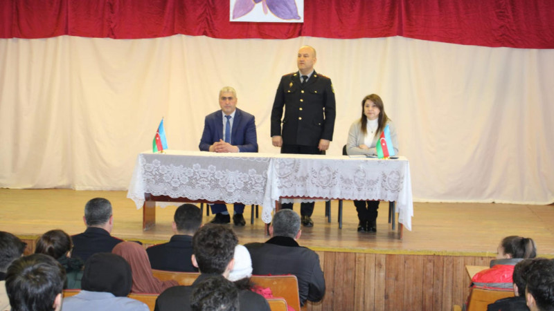 Lənkəranda “Gəncliyimizi narkomaniyadan qoruyaq!” adlı görüş keçirilib