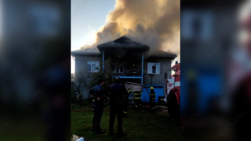 Masallı: Qəriblər kəndində yanğın olub