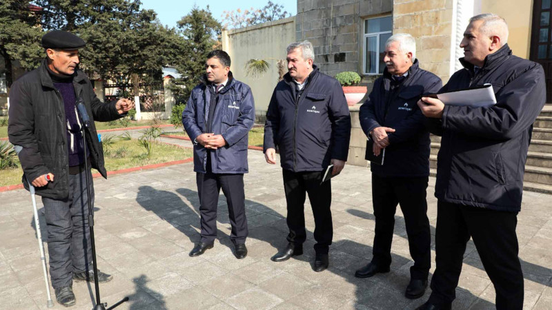 “Azəriqaz”ın əməkdaşları Astara sakinlərinin qaz problemlərini dinləyib