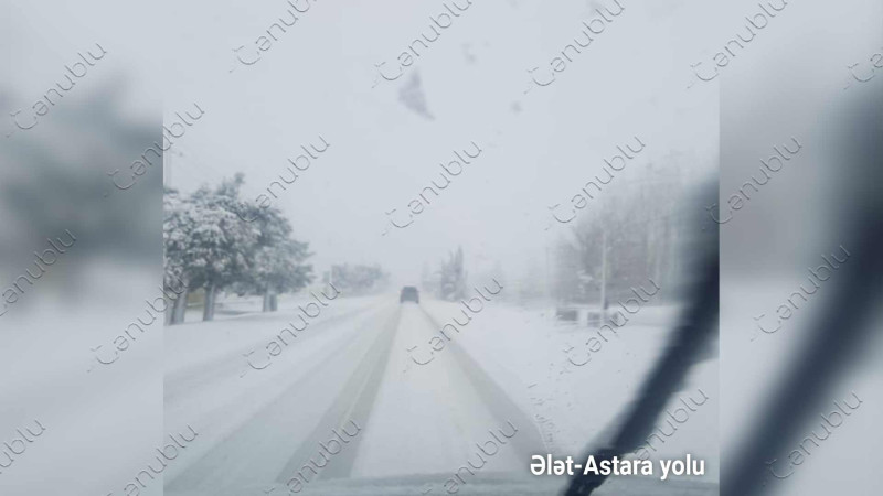 Lənkəran yolları qardan təmizlənmir