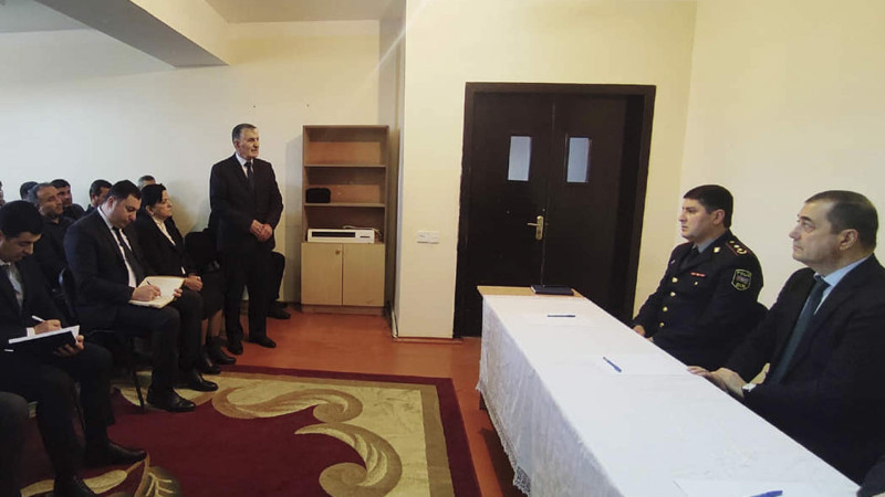 Astara RİH başçısı Rudəkənar sakinləri ilə görüşüb