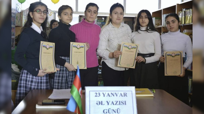 Astara şəhər 1 saylı məktəbin şagirdləri Fəxri Fərmanla təltif olunublar