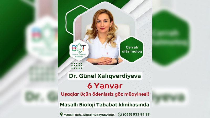 Masallı: uşaqlar üçün tibbi aksiya təşkil olunacaq