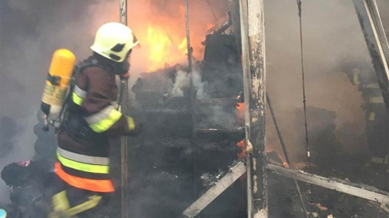 Bərbərxanada partlayış baş verib: bərbər yanıq xəsarətləri alıb