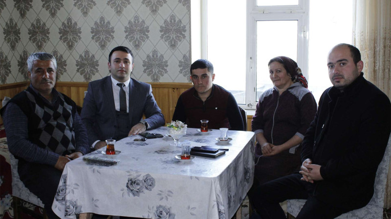 Masallı: qazimiz Kənan Məmmədov ziyarət olunub