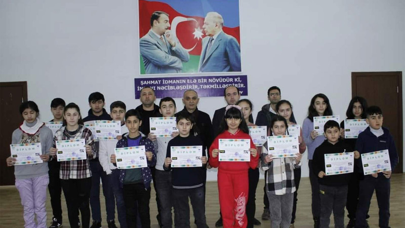 Masallıda şahmat turnirinin qalibləri müəyyənləşiblər