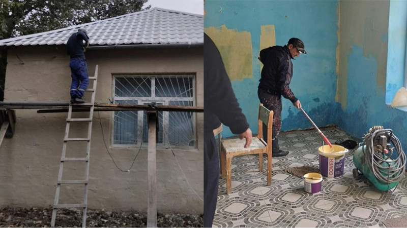 Masallı: Göyəçöl kəndində təmir işləri aparılıb