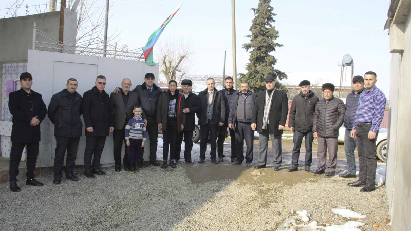 Şəhid Fuad Qubadlının ailəsi ziyarət olunub