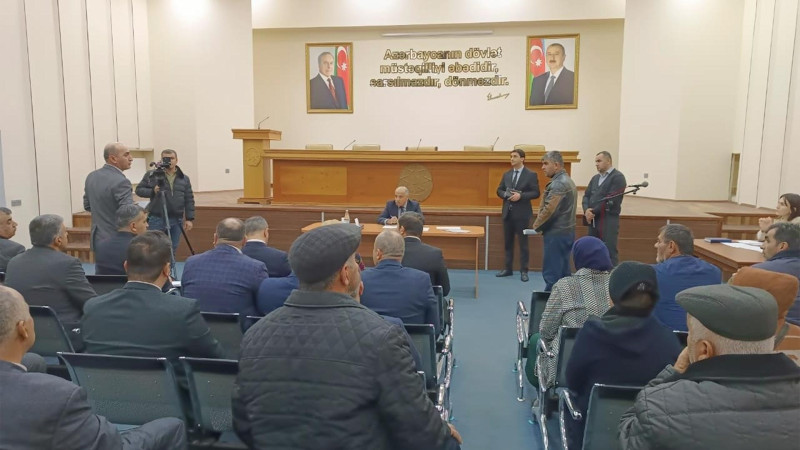 Masallı rayonunun icra başçısı növbəti vətəndaş qəbulunu keçirib